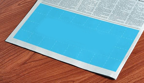 Paste your Ad in newspaper to check