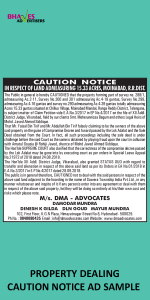 property-dealing-caution-notice-ad-sample