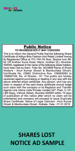 shares-lost-notice-ad-sample