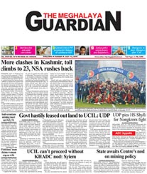 Meghalaya Guardian Display Ad Rate Card Shillong