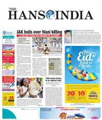 The Hans India Display Ad Rate Card