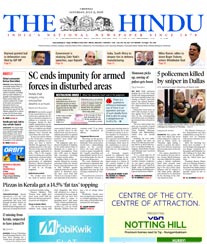 The Hindu Display Ad Rates