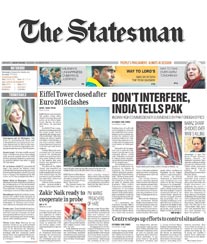 The Statesman Display Ad Rate Card Siliguri